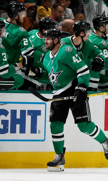 Radulov's hat trick keys Stars' big rally to beat Wild 6-3